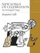 New Songs of Celebration Organ sheet music cover